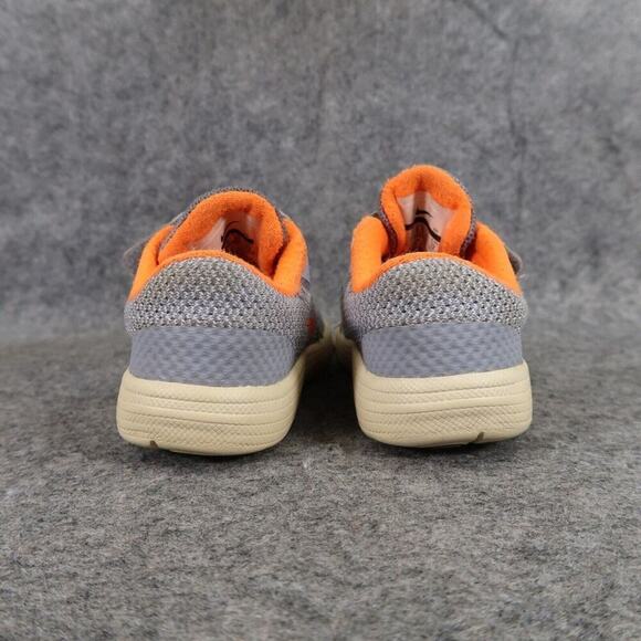 Nike Shoes Baby Toddler 6 Sneaker Revolution 3 Trainer Active Casual Grey Orange - Picture 7 of 13